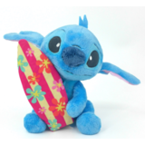 Simba Lilo & Stitch Plush Figure Stitch with Surfboard 25 cm Simba Lilo & Stitch Plush Figure Stitch with Surfboard 25 cm
