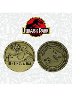 FaNaTtiK Jurassic Park Collectable Coin 30th Anniversary Limited Edition