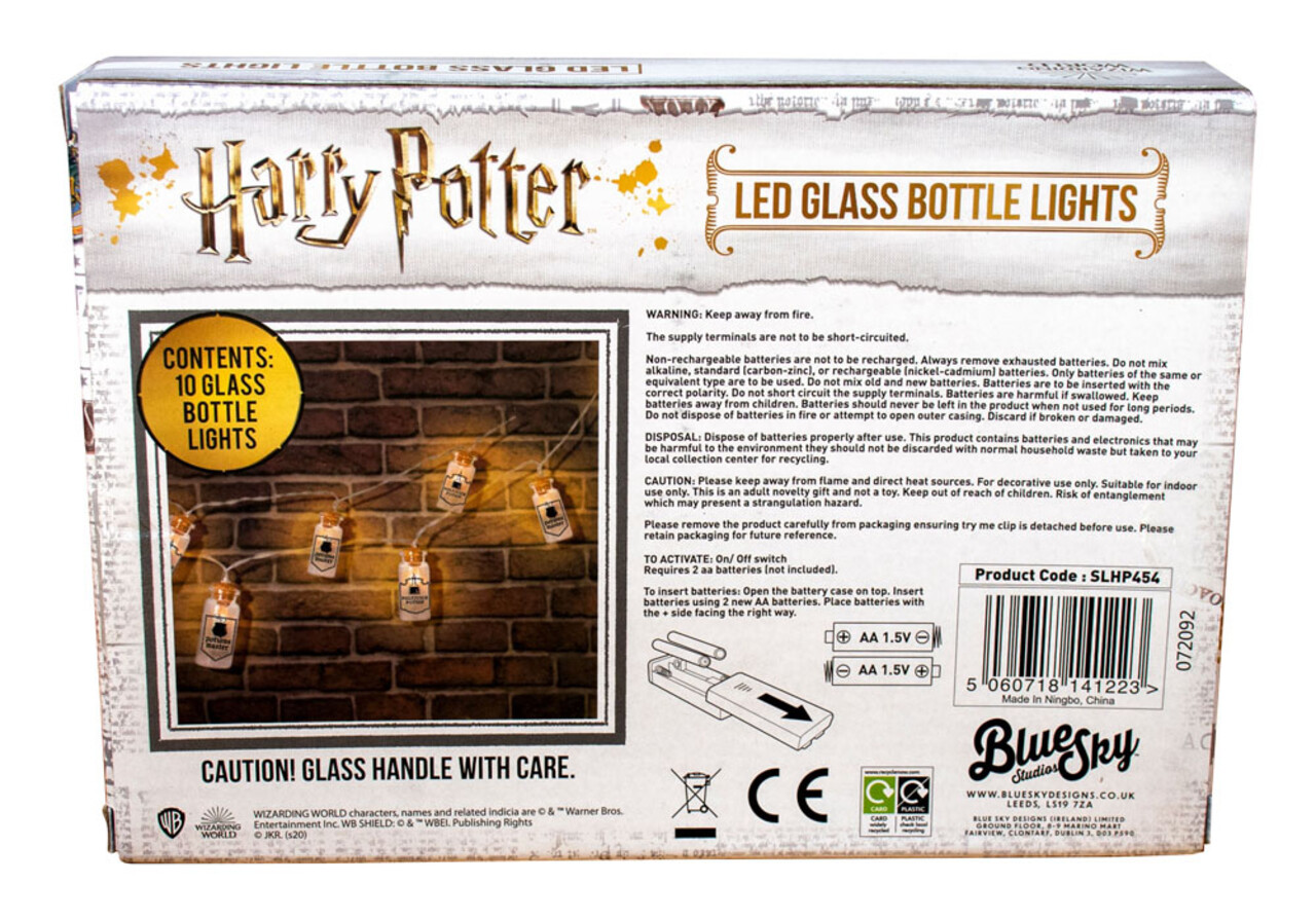 Blue Sky Studios Harry Potter String Lights Blue Sky Studios Harry Potter String Lights