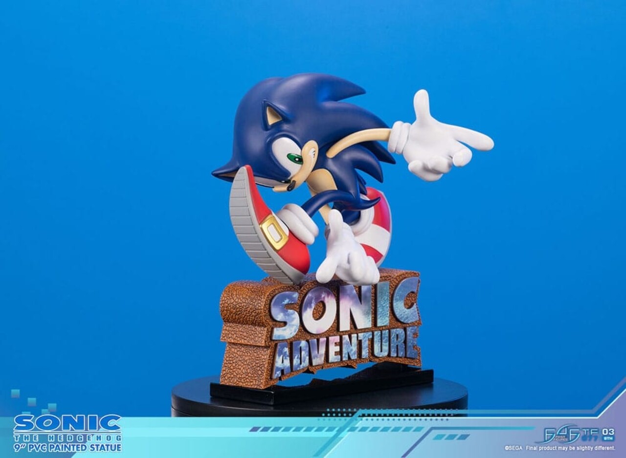 First 4 Figures Sonic Adventure PVC Statue Sonic the Hedgehog Standard Edition 21 cm First 4 Figures Sonic Adventure PVC Statue Sonic the Hedgehog Standard Edition 21 cm