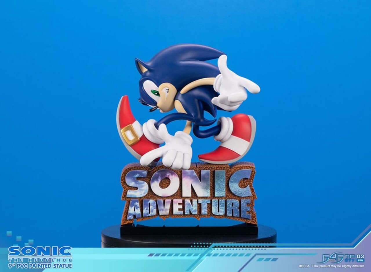 First 4 Figures Sonic Adventure PVC Statue Sonic the Hedgehog Standard Edition 21 cm First 4 Figures Sonic Adventure PVC Statue Sonic the Hedgehog Standard Edition 21 cm