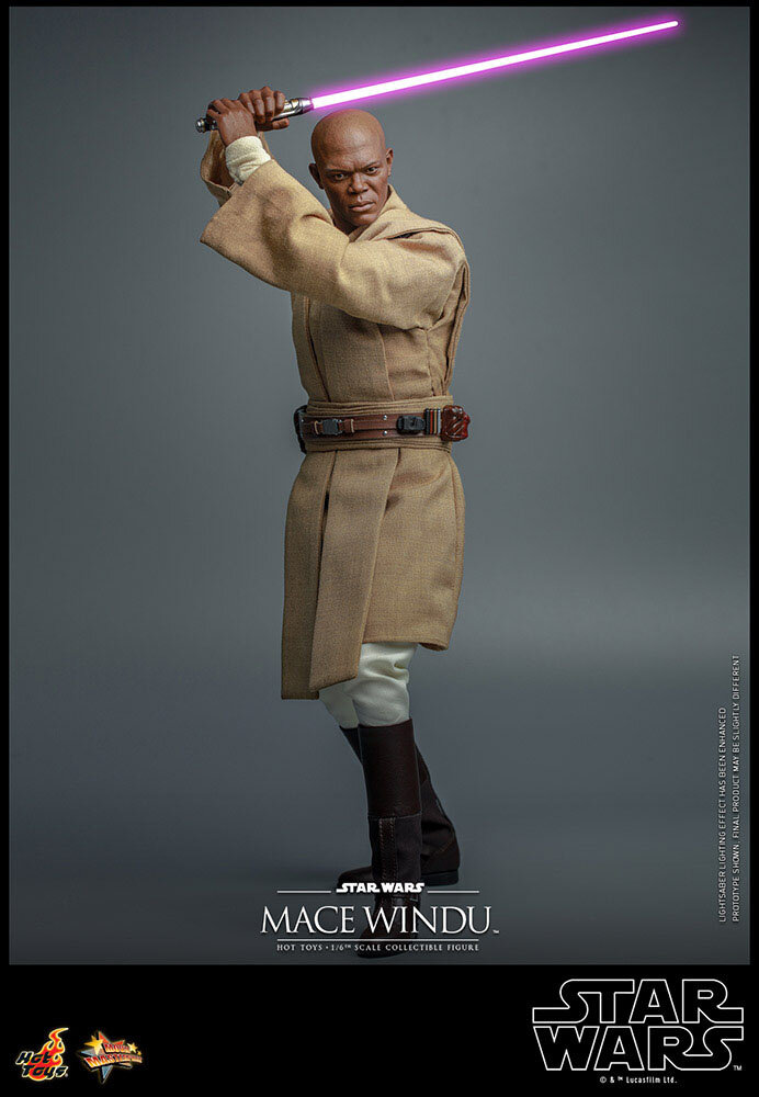 Hot Toys Star Wars: Episode II Action Figure 1/6 Mace Windu 32 cm Hot Toys Star Wars: Episode II Action Figure 1/6 Mace Windu 32 cm