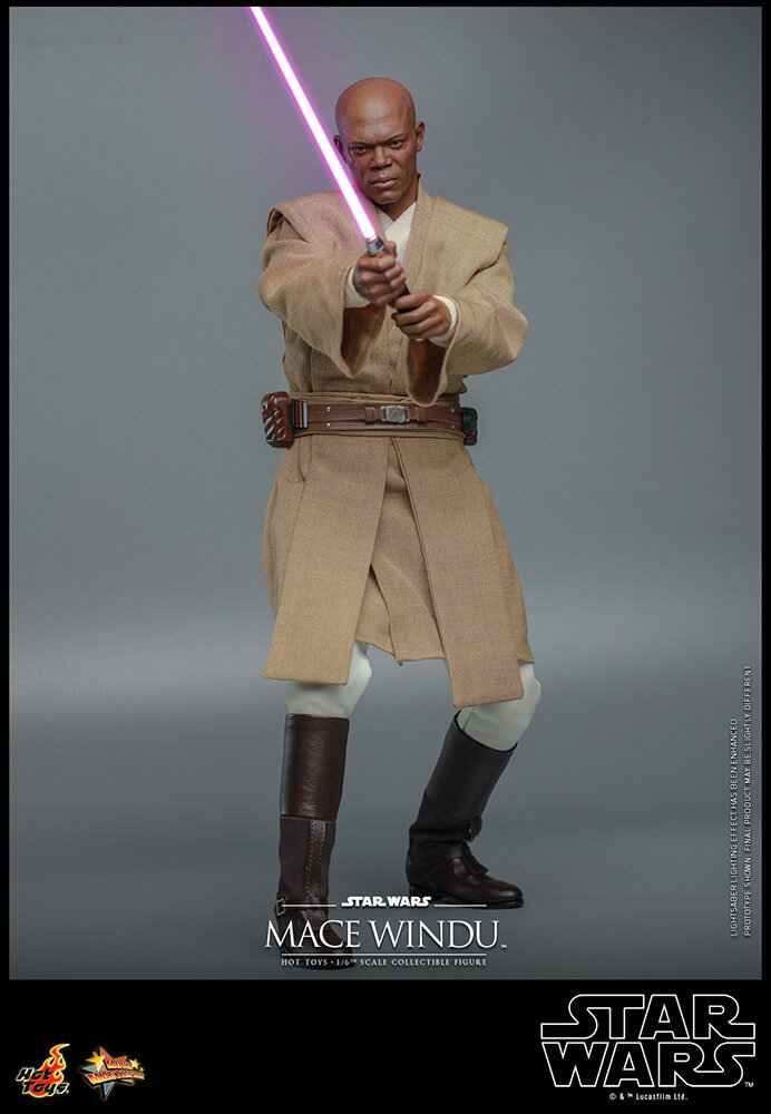 Hot Toys Star Wars: Episode II Action Figure 1/6 Mace Windu 32 cm Hot Toys Star Wars: Episode II Action Figure 1/6 Mace Windu 32 cm