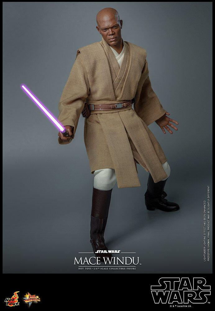 Hot Toys Star Wars: Episode II Action Figure 1/6 Mace Windu 32 cm Hot Toys Star Wars: Episode II Action Figure 1/6 Mace Windu 32 cm