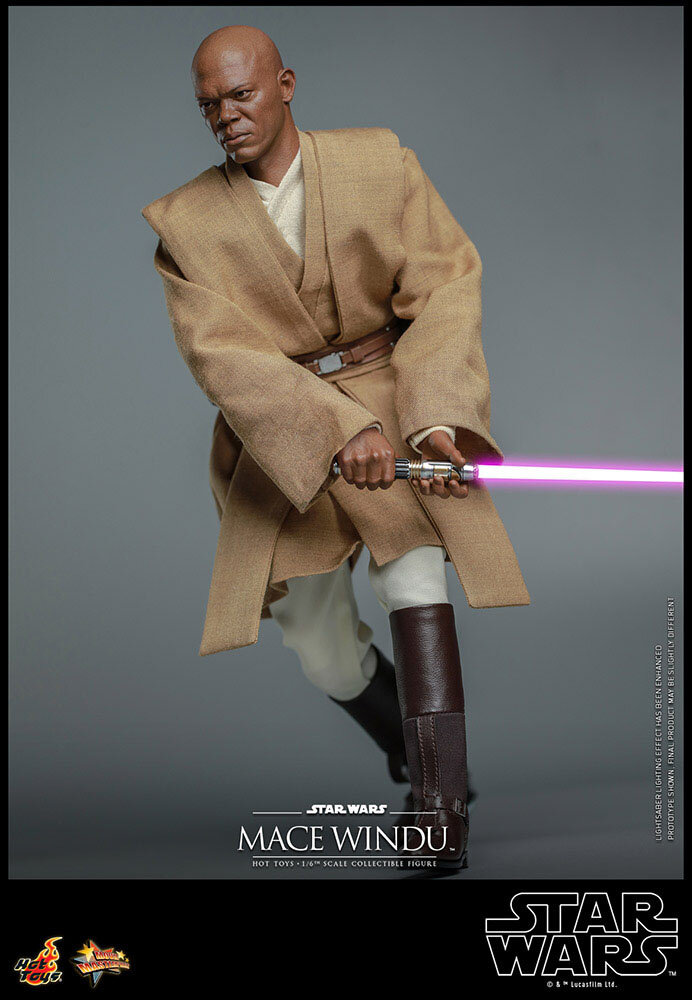 Hot Toys Star Wars: Episode II Action Figure 1/6 Mace Windu 32 cm Hot Toys Star Wars: Episode II Action Figure 1/6 Mace Windu 32 cm