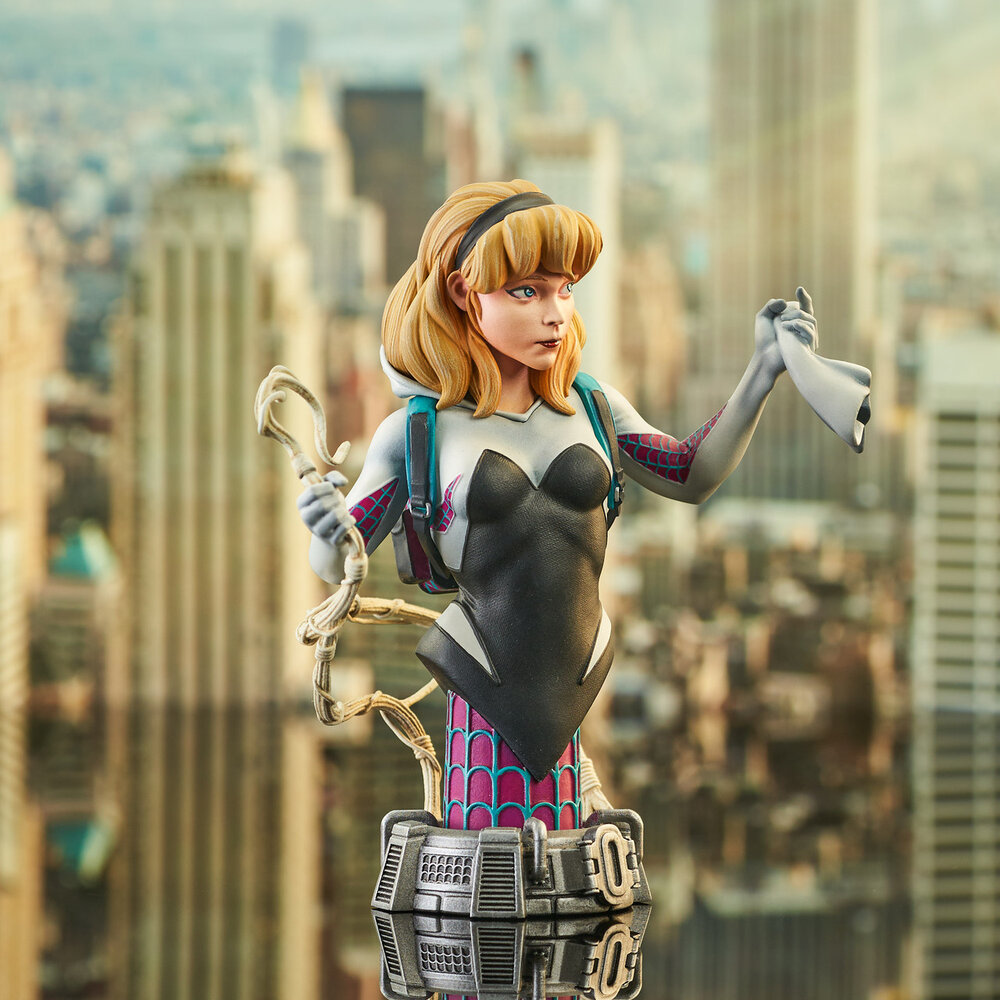 Diamond Select Toys Marvel Comics Bust 1/7 Ghost Spider 15 cm Diamond Select Toys Marvel Comics Bust 1/7 Ghost Spider 15 cm