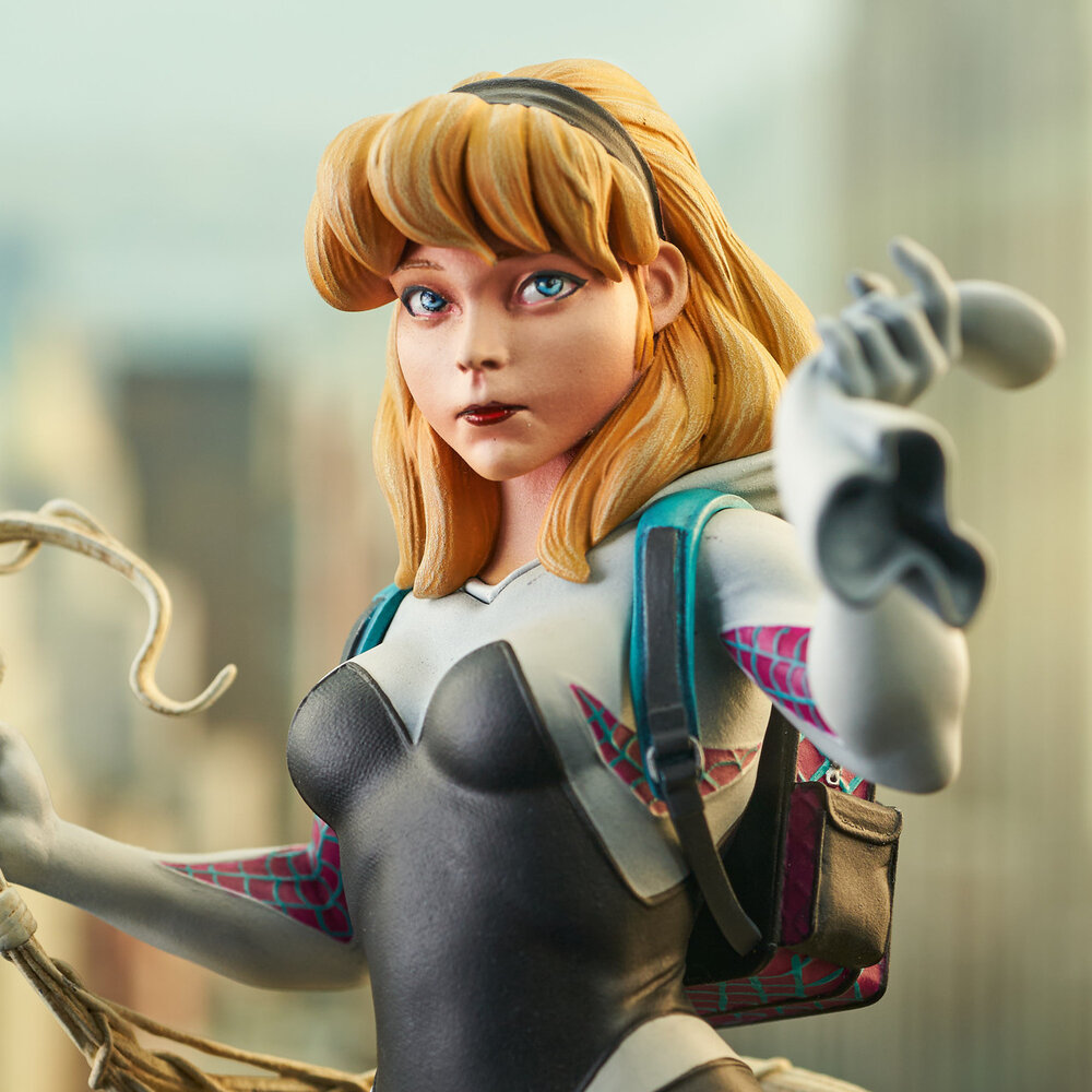 Diamond Select Toys Marvel Comics Bust 1/7 Ghost Spider 15 cm Diamond Select Toys Marvel Comics Bust 1/7 Ghost Spider 15 cm