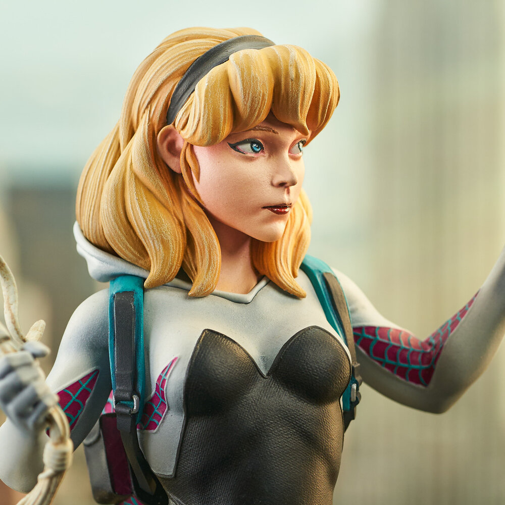 Diamond Select Toys Marvel Comics Bust 1/7 Ghost Spider 15 cm Diamond Select Toys Marvel Comics Bust 1/7 Ghost Spider 15 cm