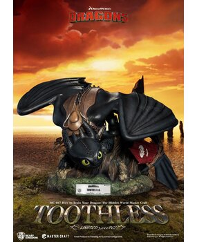 Beast Kingdom How To Train Your Dragon Master Craft Statue Toothless 24 cm Beast Kingdom How To Train Your Dragon Master Craft Statue Toothless 24 cm
