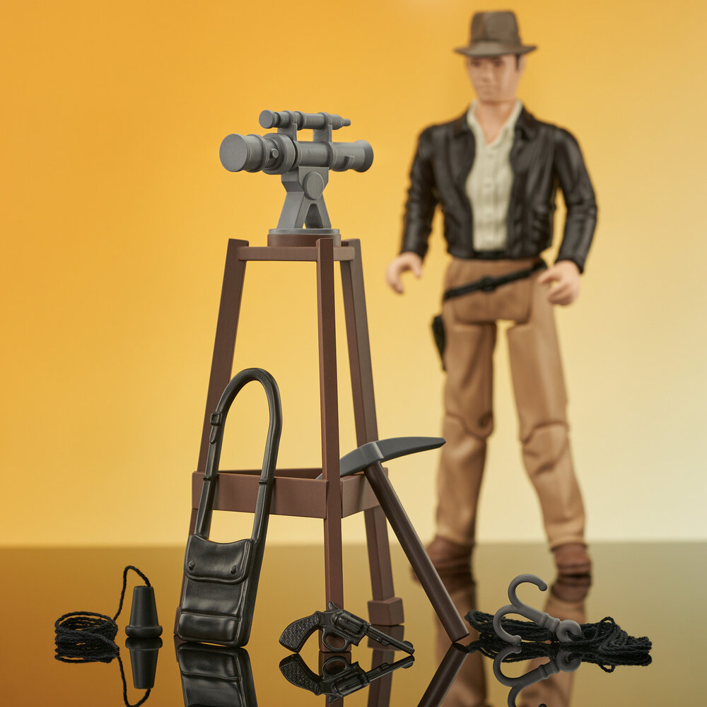 Gentle Giant Indiana Jones: Raiders of the Lost Ark Jumbo Vintage Kenner Action Figure Playset SDCC 2023 Exclusive 30 cm Gentle Giant Indiana Jones: Raiders of the Lost Ark Jumbo Vintage Kenner Action Figure Playset SDCC 2023 Exclusive 30 cm