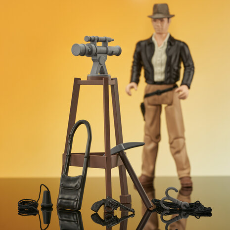 Gentle Giant Indiana Jones: Raiders of the Lost Ark Jumbo Vintage Kenner Action Figure Playset SDCC 2023 Exclusive 30 cm Gentle Giant Indiana Jones: Raiders of the Lost Ark Jumbo Vintage Kenner Action Figure Playset SDCC 2023 Exclusive 30 cm