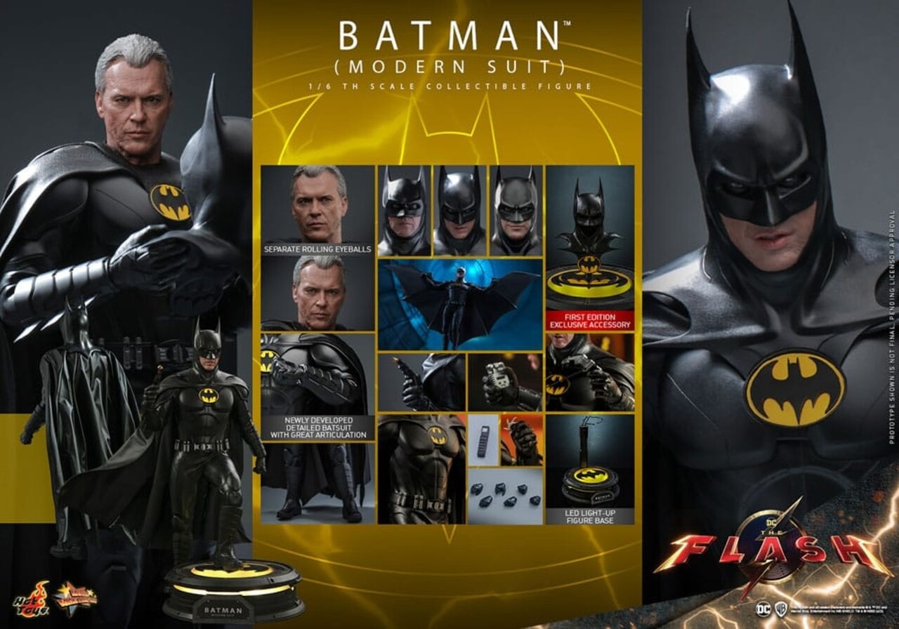 Hot Toys The Flash Movie Masterpiece Action Figure 1/6 Batman (Modern Suit) 30 cm Hot Toys The Flash Movie Masterpiece Action Figure 1/6 Batman (Modern Suit) 30 cm