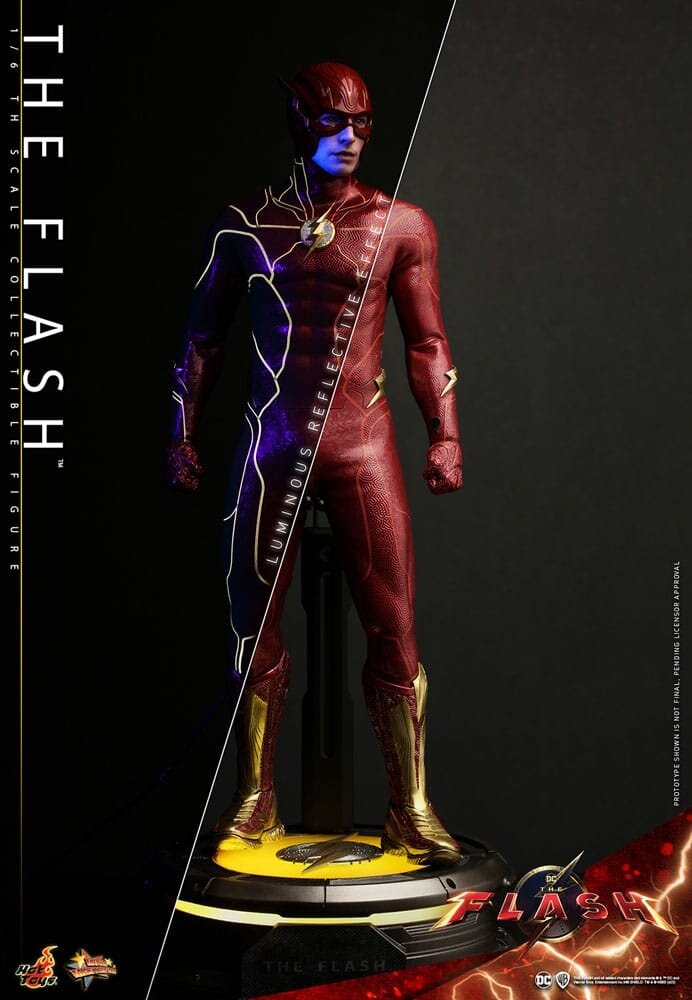 Hot Toys The Flash Movie Masterpiece Action Figure 1/6 The Flash 30 cm Hot Toys The Flash Movie Masterpiece Action Figure 1/6 The Flash 30 cm