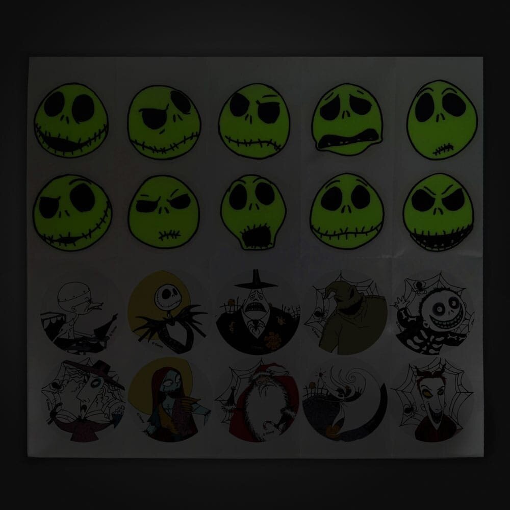 Nightmare Before Christmas String Lights with Sticker Fantasy