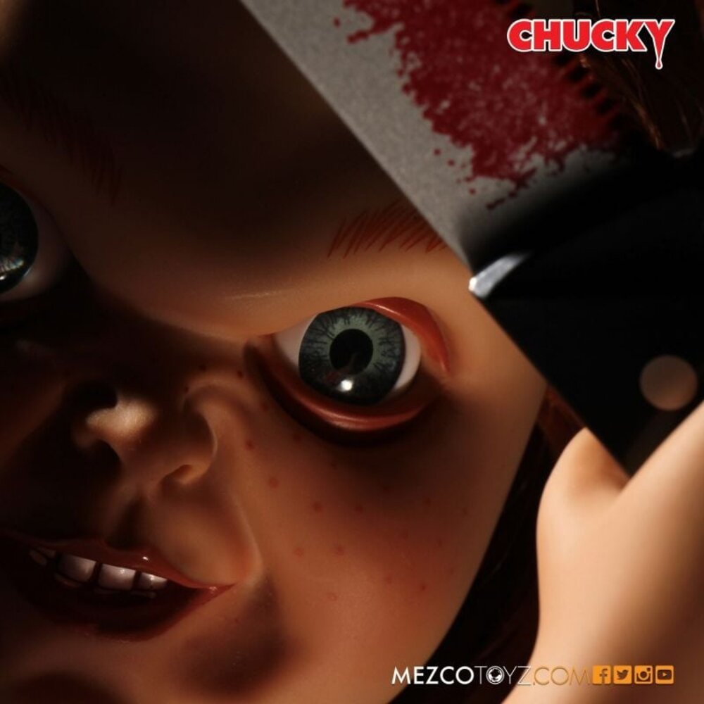 Mezco Toyz Child's Play Talking Sneering Chucky 38 cm Mezco Toyz Child's Play Talking Sneering Chucky 38 cm