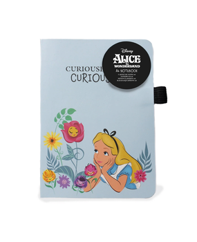 Half Moon Bay Disney Alice in Wonderland Curious A6 Notebook Half Moon Bay Disney Alice in Wonderland Curious A6 Notebook