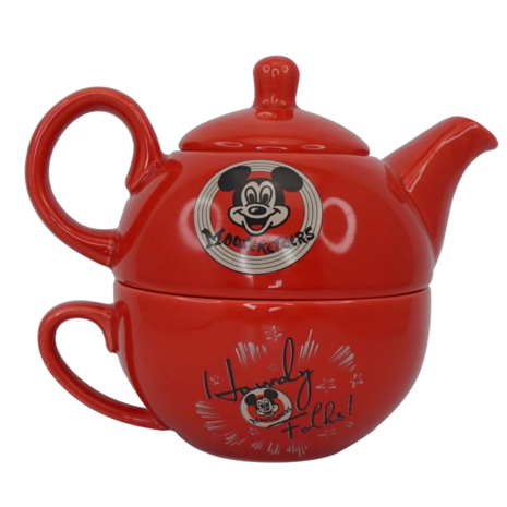 Half Moon Bay Mickey Mouse Club Tea For One Theepot Half Moon Bay Mickey Mouse Club Tea For One Theepot