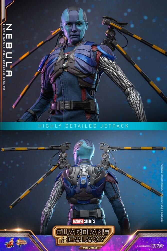 Hot Toys Guardians of the Galaxy Vol. 3 Movie Masterpiece Action Figure 1/6 Nebula 29 cm Hot Toys Guardians of the Galaxy Vol. 3 Movie Masterpiece Action Figure 1/6 Nebula 29 cm
