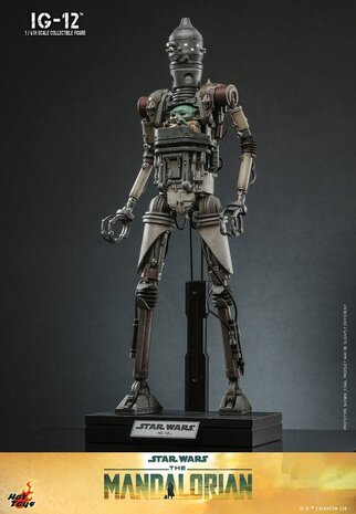Hot Toys Star Wars: The Mandalorian Action Figure 1/6 IG-12 36 cm Hot Toys Star Wars: The Mandalorian Action Figure 1/6 IG-12 36 cm