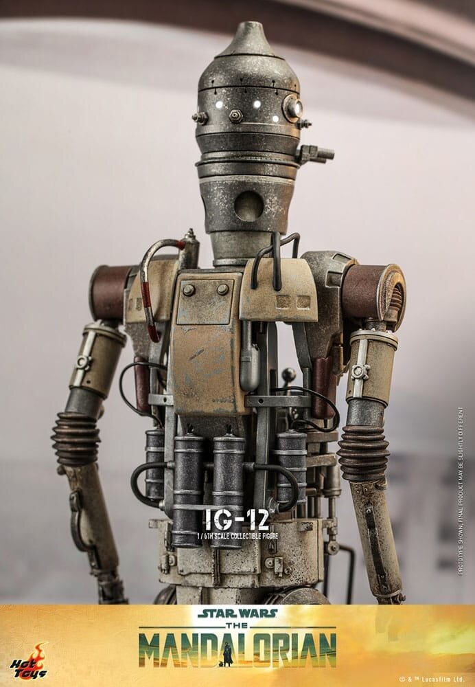 Hot Toys Star Wars: The Mandalorian Action Figure 1/6 IG-12 36 cm Hot Toys Star Wars: The Mandalorian Action Figure 1/6 IG-12 36 cm