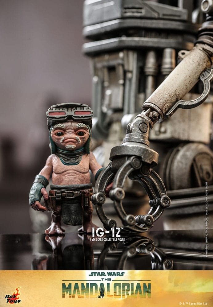 Hot Toys Star Wars: The Mandalorian Action Figure 1/6 IG-12 36 cm Hot Toys Star Wars: The Mandalorian Action Figure 1/6 IG-12 36 cm