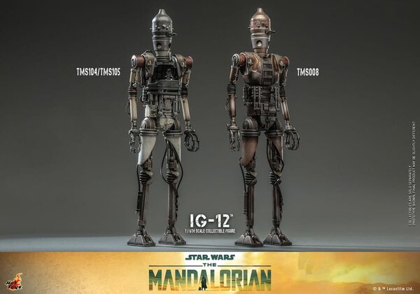 Hot Toys Star Wars: The Mandalorian Action Figure 1/6 IG-12 36 cm Hot Toys Star Wars: The Mandalorian Action Figure 1/6 IG-12 36 cm