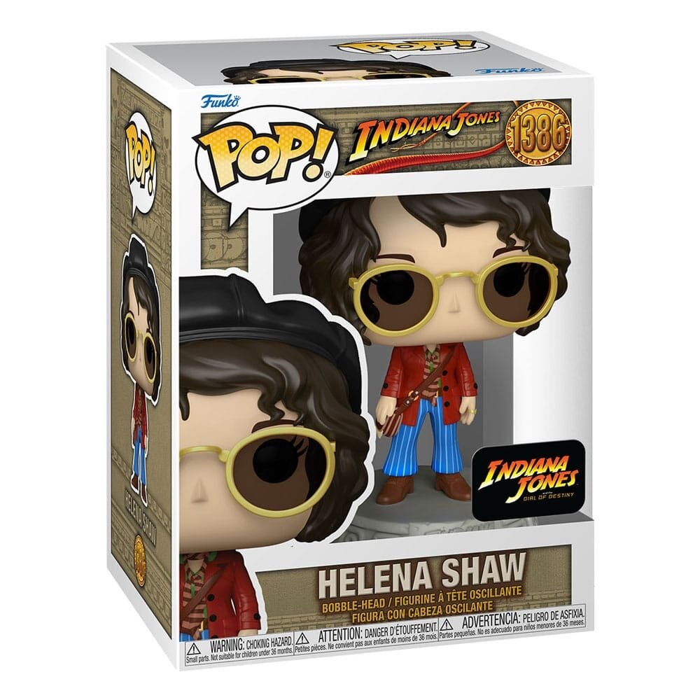 Funko Indiana Jones 5 POP! Movies Vinyl Figure Helena Shaw #1386 Funko Indiana Jones 5 POP! Movies Vinyl Figure Helena Shaw #1386