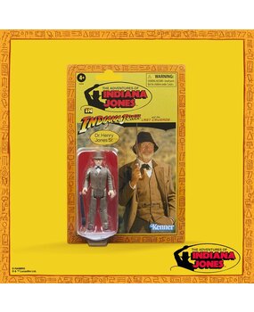 Hasbro Indiana Jones Retro Collection Action Figure Dr. Henry Jones Sr. (The Last Crusade) 10 cm Hasbro Indiana Jones Retro Collection Action Figure Dr. Henry Jones Sr. (The Last Crusade) 10 cm