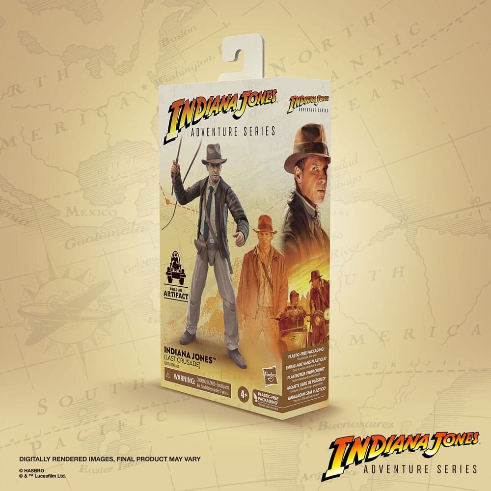 Hasbro Indiana Jones Adventure Series Action Figure Indiana Jones (The Last Crusade) 15 cm Hasbro Indiana Jones Adventure Series Action Figure Indiana Jones (The Last Crusade) 15 cm
