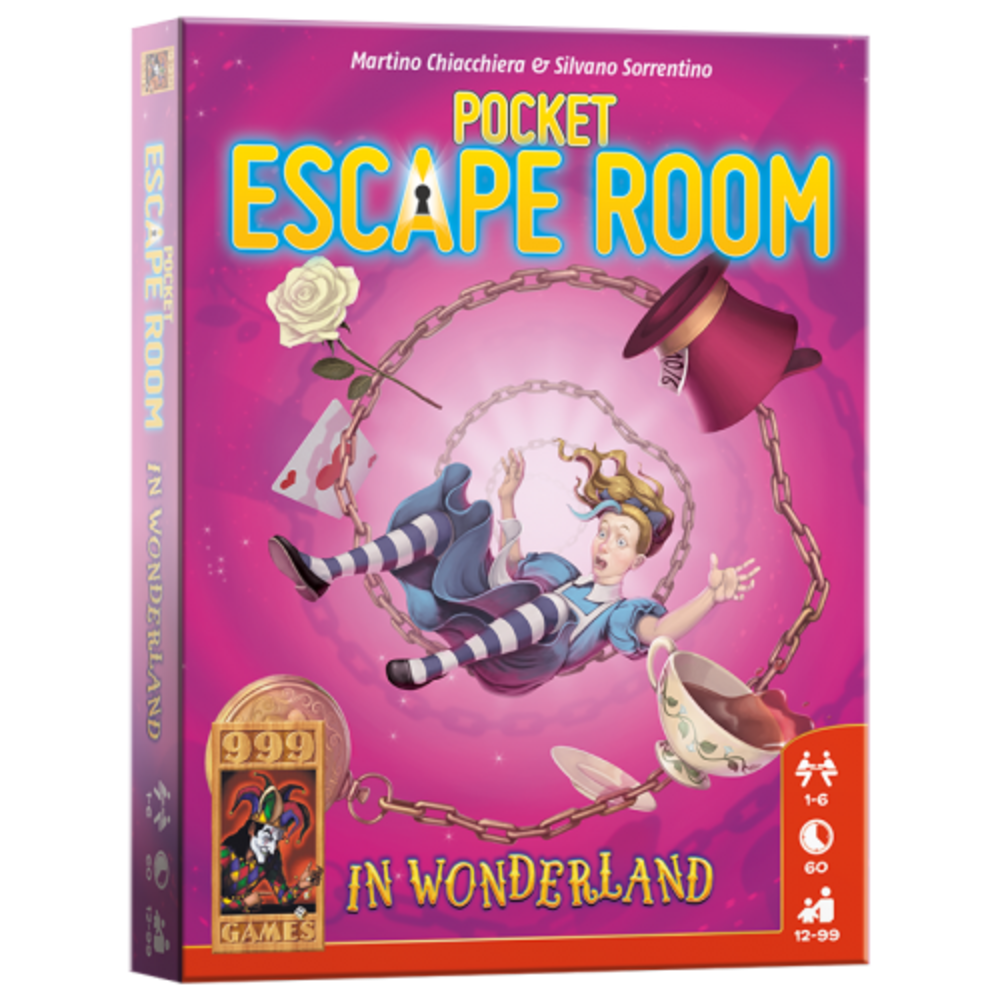 999 Games Pocket Escape Room: In Wonderland