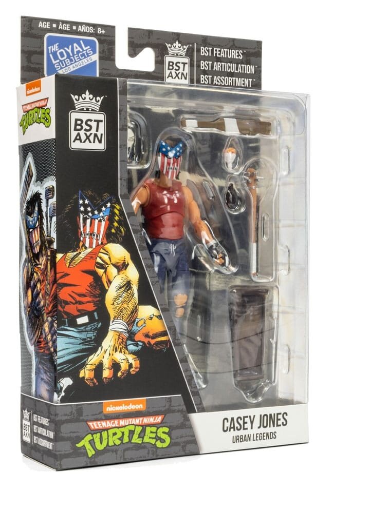 The Loyal Subjects Teenage Mutant Ninja Turtles BST AXN Action Figure Casey Jones Urban Legends 13 cm The Loyal Subjects Teenage Mutant Ninja Turtles BST AXN Action Figure Casey Jones Urban Legends 13 cm