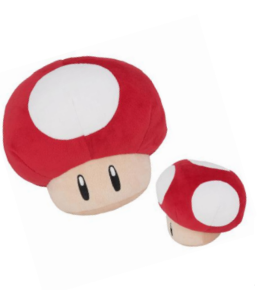 Super Mario Mushroom Knuffel 16 Cm Planet Fantasy 