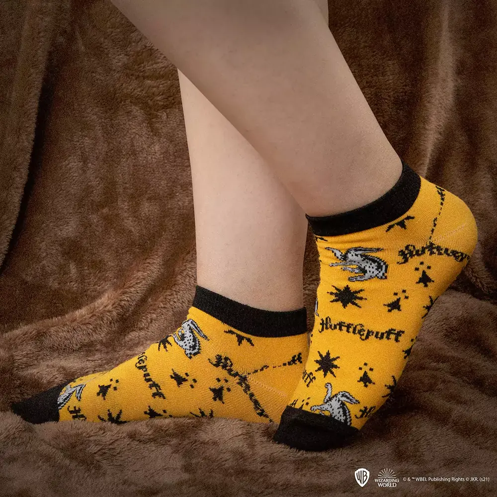 Cinereplicas Harry Potter Hufflepuff Ankle Socks (3 pieces) Cinereplicas Harry Potter Hufflepuff Ankle Socks (3 pieces)