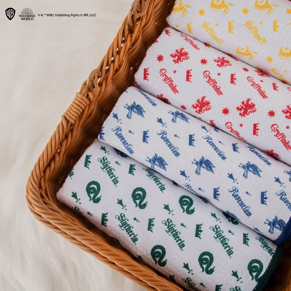 Cinereplicas Harry Potter Set van 4 Keukenhanddoeken Cinereplicas Harry Potter Set van 4 Keukenhanddoeken