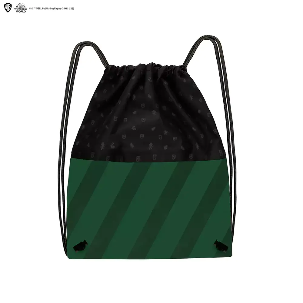 Cinereplicas Harry Potter Slytherin Drawstring Bag Cinereplicas Harry Potter Slytherin Drawstring Bag