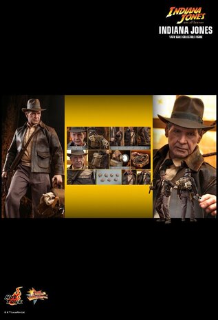 Hot Toys Indiana Jones and the Dial of Destiny Action Figure 1/6 Indiana Jones 30 cm Hot Toys Indiana Jones and the Dial of Destiny Action Figure 1/6 Indiana Jones 30 cm