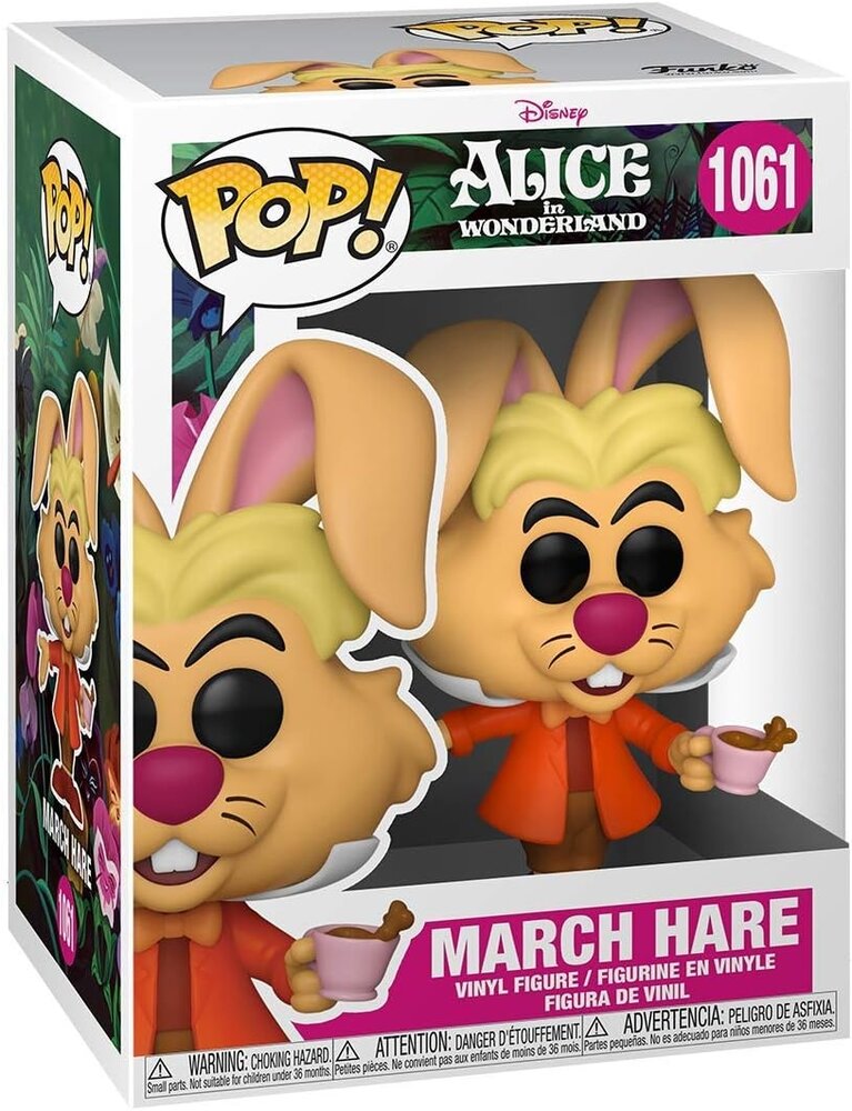 Alice in Wonderland POP! Disney Vinyl Figure March Hare n° 1061 - Planet  Fantasy