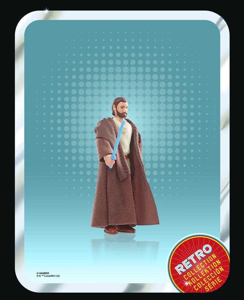 Hasbro Star Wars: Obi-Wan Kenobi Retro Collection Action Figure 2022 Obi-Wan Kenobi (Baguette Magiqueering Jedi) 10 cm Hasbro Star Wars: Obi-Wan Kenobi Retro Collection Action Figure 2022 Obi-Wan Kenobi (Baguette Magiqueering Jedi) 10 cm