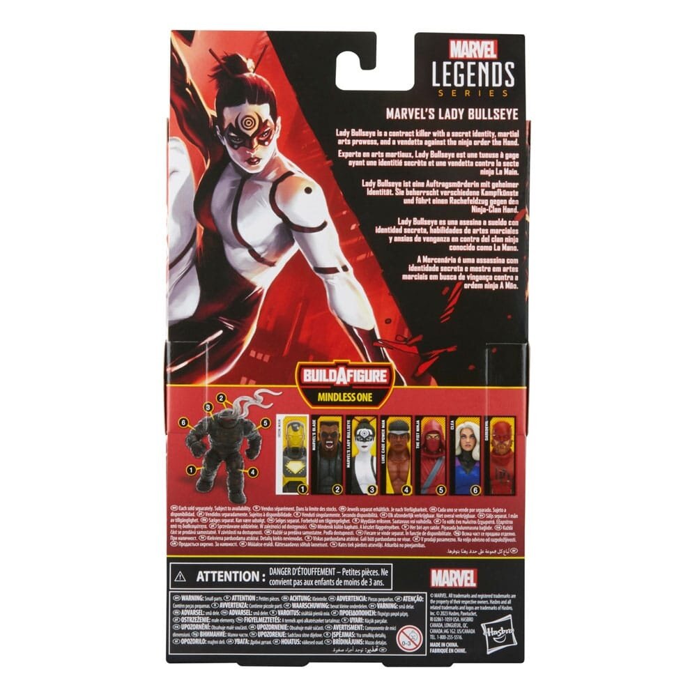Hasbro Marvel Knights Marvel Legends Action Figure Marvel's Lady Bullseye (BAF: Mindless One) 15 cm