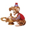 Disney Traditions Aladdin Abu with Genie Lamp 12 cm Disney Traditions Aladdin Abu with Genie Lamp 12 cm