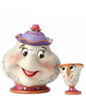 Disney Traditions Belle en het Beest A Mother's Love 11 cm