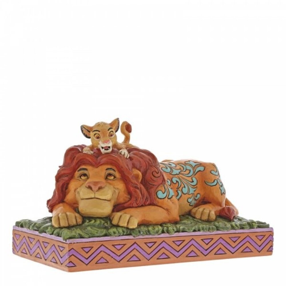 The Lion King Simba & Mufasa A Father's Pride 15 cm - Sankta Collectibles