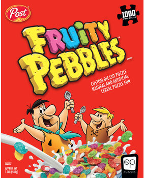 USAopoly The Flintstones Fruity Pebbles Puzzel (1000 stukken) USAopoly The Flintstones Fruity Pebbles Puzzel (1000 stukken)