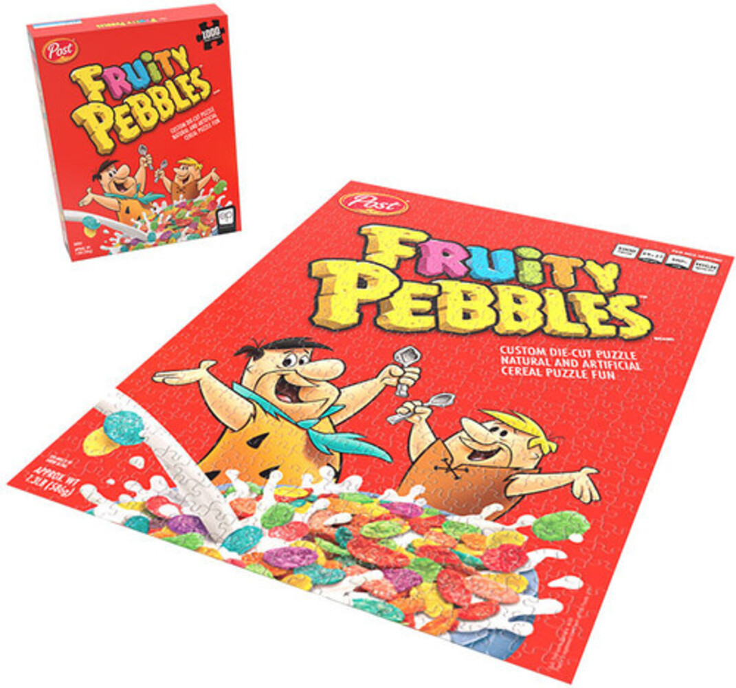 USAopoly The Flintstones Fruity Pebbles Puzzel (1000 stukken) USAopoly The Flintstones Fruity Pebbles Puzzel (1000 stukken)