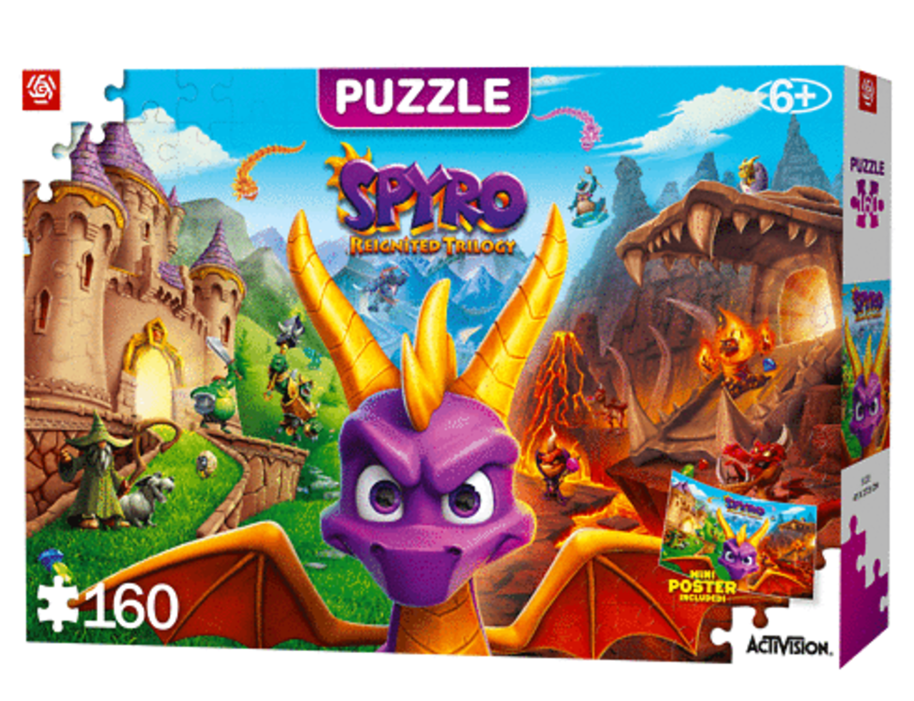 Good Loot Spyro Reignited Puzzel (160 stukken) Good Loot Spyro Reignited Puzzel (160 stukken)