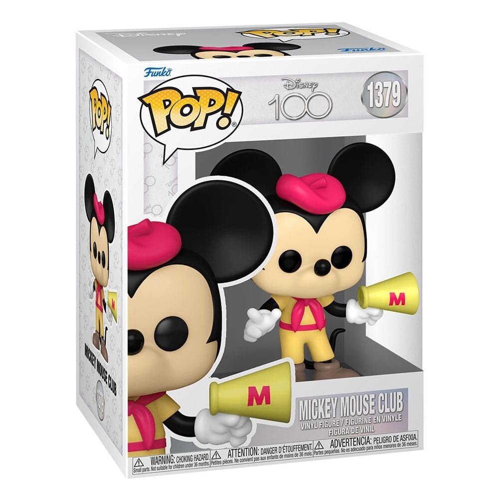 Funko Disney's 100th Anniversary POP! Disney Vinyl Figure Mickey Mouse Club #1379 Funko Disney's 100th Anniversary POP! Disney Vinyl Figure Mickey Mouse Club #1379