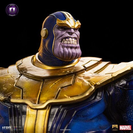 Marvel Deluxe BDS Art Scale Statue 1/10 Thanos Infinity Gaunlet Diorama 42  cm - Planet Fantasy