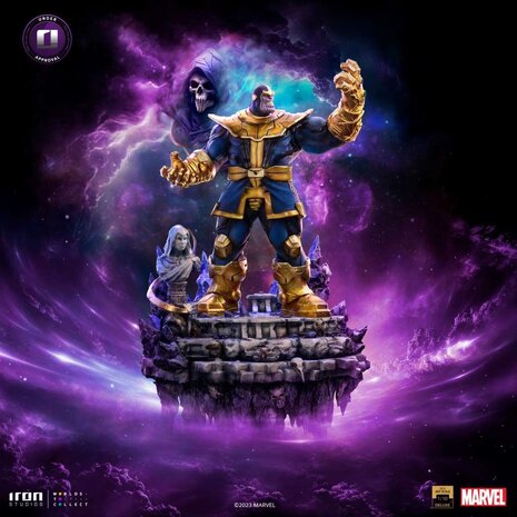 Marvel Deluxe BDS Art Scale Statue 1/10 Thanos Infinity Gaunlet Diorama 42  cm - Planet Fantasy