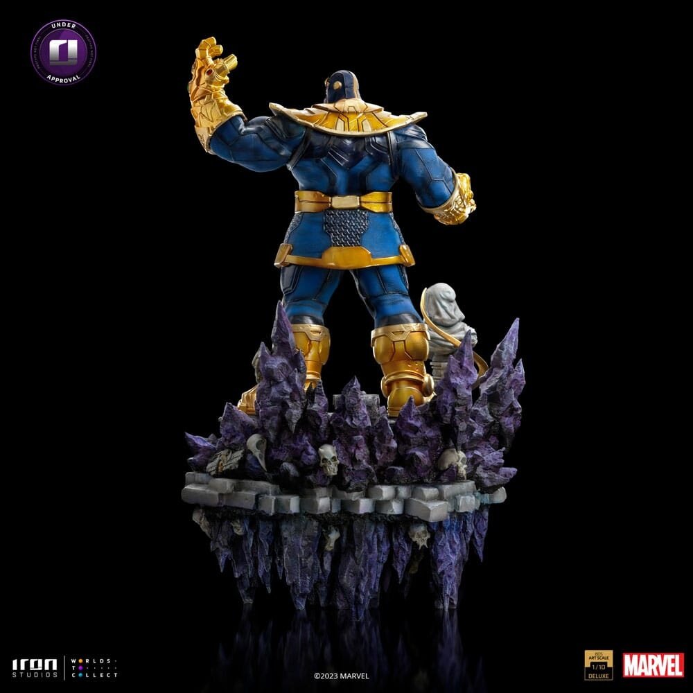 Iron Studios Marvel Deluxe BDS Art Scale Statue 1/10 Thanos Infinity Gaunlet Diorama 42 cm Iron Studios Marvel Deluxe BDS Art Scale Statue 1/10 Thanos Infinity Gaunlet Diorama 42 cm