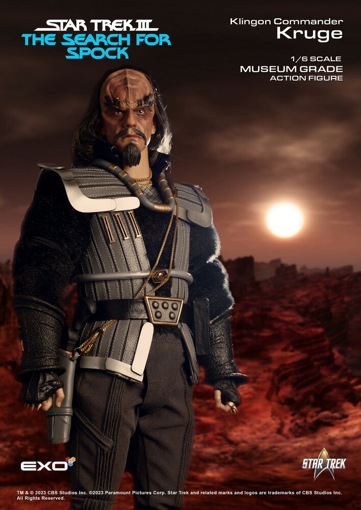 EXO-6 Star Trek: The Search for Spock Action Figure 1/6 Commander Kruge 32 cm EXO-6 Star Trek: The Search for Spock Action Figure 1/6 Commander Kruge 32 cm
